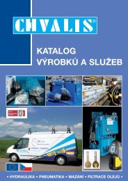 KATALOG VÃROBKÅ® A SLUÅ½ EB - CHVALIS sro