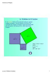 Il teorema di Pitagora - Matematicaweb.it