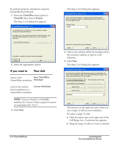 ChemOffice.Com - CambridgeSoft