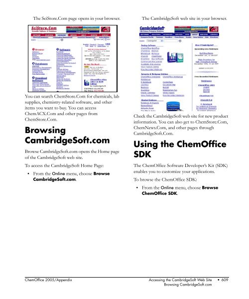ChemOffice.Com - CambridgeSoft