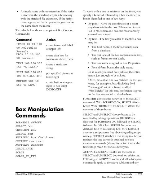 ChemOffice.Com - CambridgeSoft