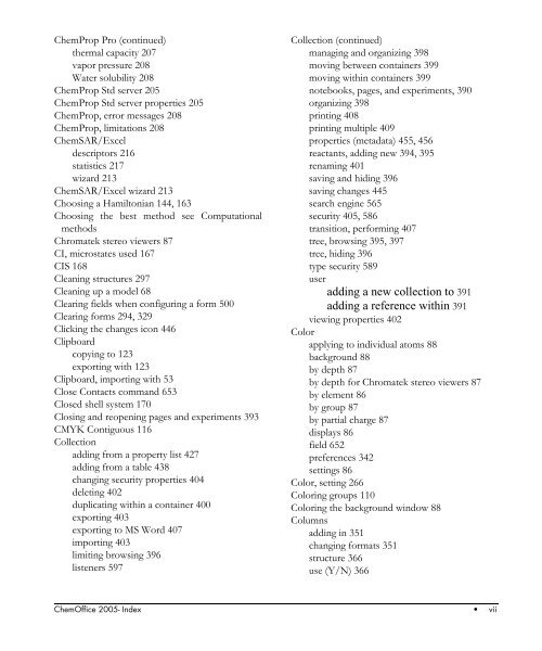 ChemOffice.Com - CambridgeSoft