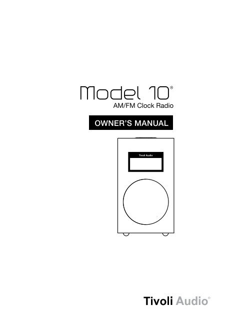 tivoli cd player radio combination