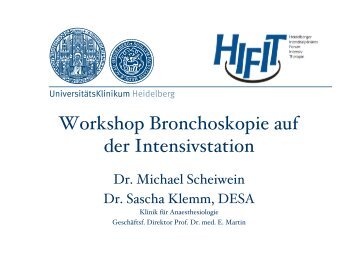 Bronchoskopie Kemm handout