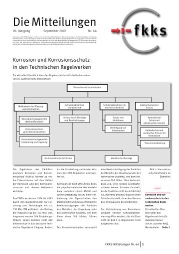 64 - Fachverband Kathodischer Korrosionsschutz e.V.