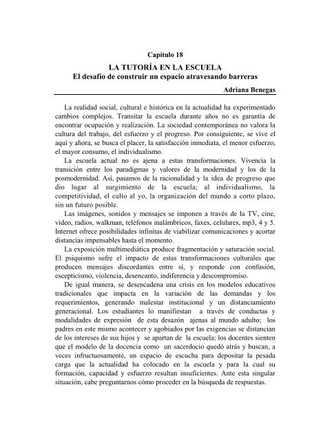 VOLUMEN 2 PsicologÃ­a Educacional en el Contexto de la ClÃ­nica ...