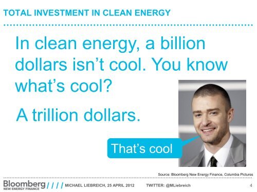 Global Trends in Clean Energy Investment - Clean Energy Ministerial
