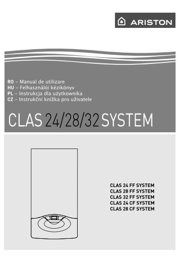 Manual - Ariston Szerviz