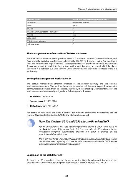 Clavister cOS Core Administration Guide