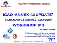 icao 'annex 14 update' - Helicopter Association International