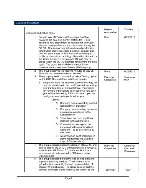 X-TC Meeting Minutes - C36 Lab Message - IHE Wiki