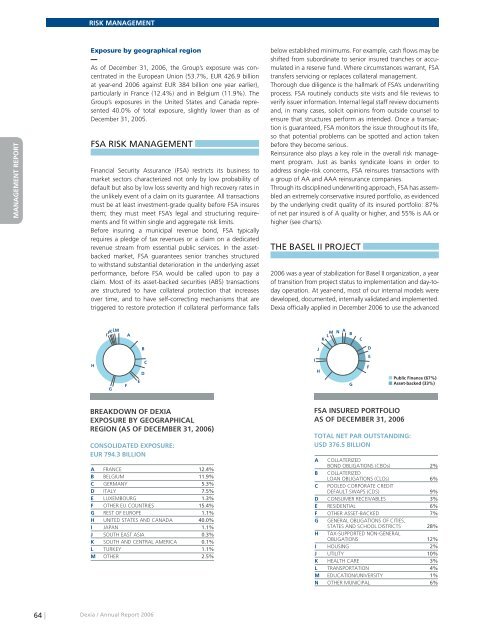 Annual report 2006 - Dexia.com