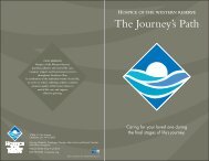 The Journey's Path - Hospice of the Western Reserve