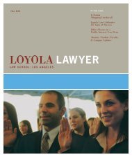 LAWYER - Loyola Law School