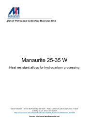 Manaurite 25-35 W - Manoir Industries