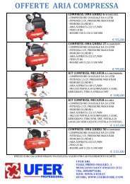 OFFERTE ARIA COMPRESSA
