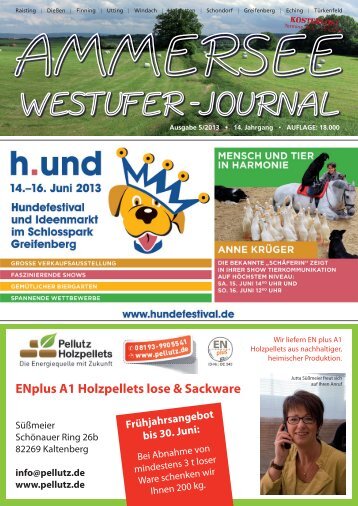 ENplus A1 Holzpellets lose & Sackware - Ammersee Westufer-Journal