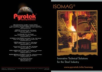 ISOMAGÂ® Brochure - English - Pyrotek, Inc.