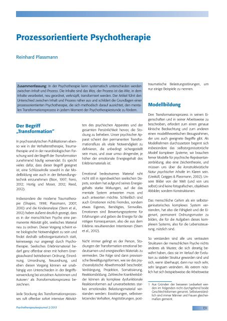 Psychotherapeutenjournal 2/2013 (.pdf)