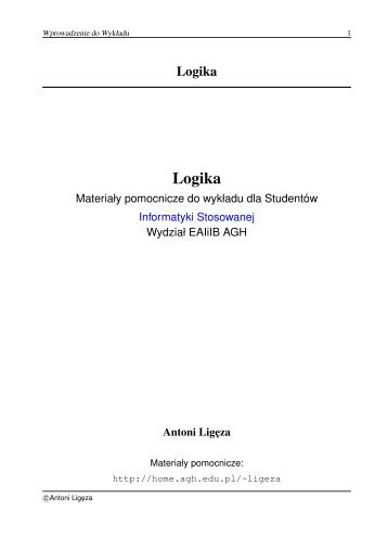 Logika - AGH