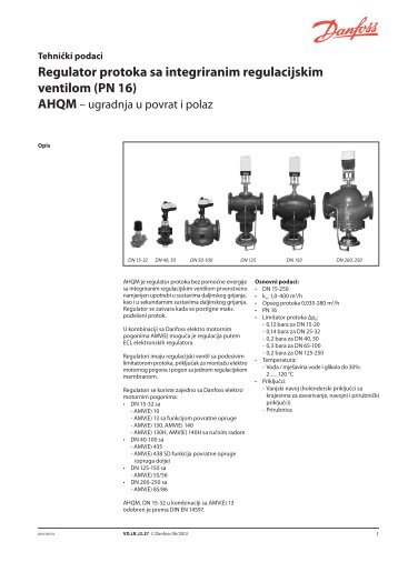 AHQM (DN 15-250) - Danfoss.com