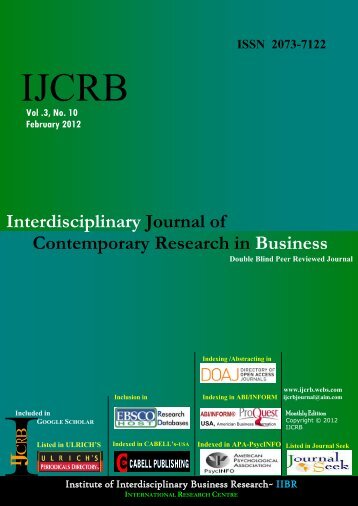 Ijcrb - journal-archieves15 - Webs