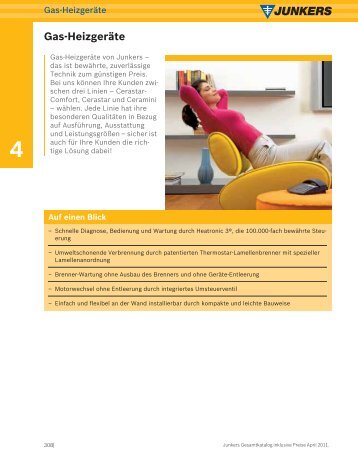 Junkers Werkspreisliste Kapitel 4 ... - Heizungs-Discount