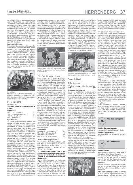 Das Amtsblatt im Internet - Herrenberg