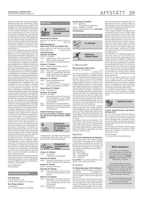 Das Amtsblatt im Internet - Herrenberg