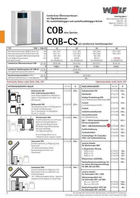 Luft-/Abgasführung für Ölbrennwertkessel COB ... - Heizungs-Discount