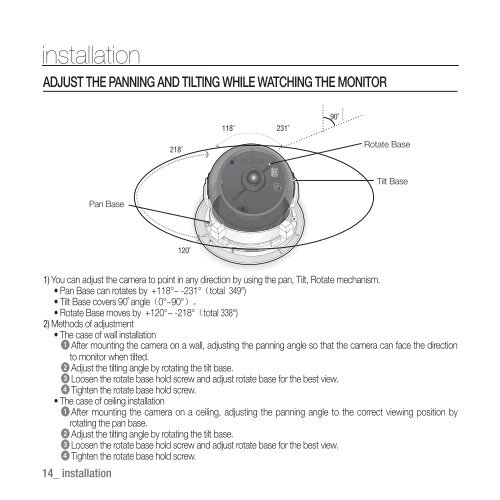 High Resolution Day & Night Dome Camera - Samsung CCTV