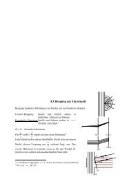 4.3 Beugung am Einzelspalt - BA