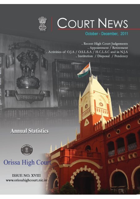 October to December 2011 For Internet.pmd - Orissa High Court