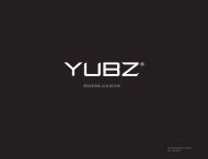 Branding Guidelines - Yubz