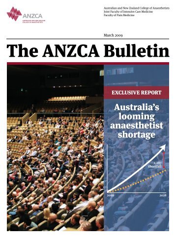 The ANZCA Bulletin - Australian and New Zealand College of ...