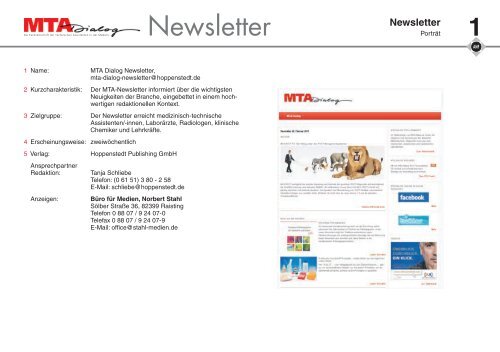 Media- Informationen 2012