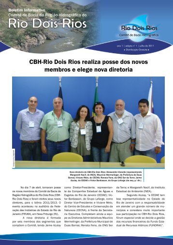 Boletim Informativo Rio Dois Rios - NÃ‚Âº 01 - ceivap