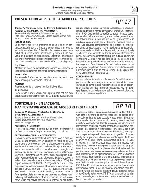 03. Resumenes TL. 19-72 r - Sociedad Argentina de PediatrÃ­a