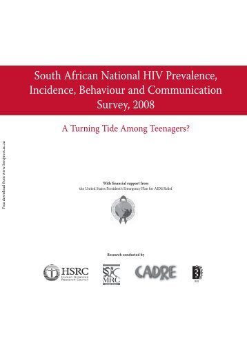 South African National HIV Prevalence, Incidence, Behaviour and ...