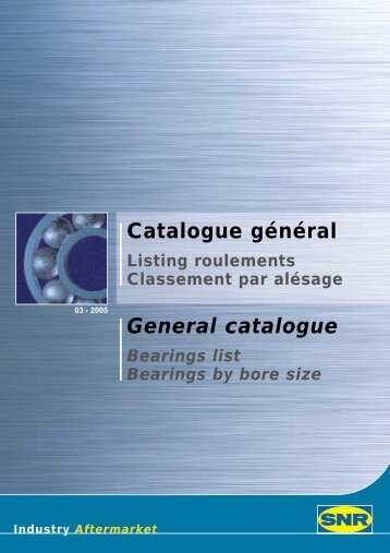 Catalogue gÃ©nÃ©ral General catalogue