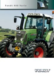 Fendt 400 Vario - Kakkis Agrifuture Products LTD
