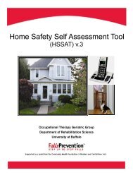 Home Safety Self Assessment Tool 2011