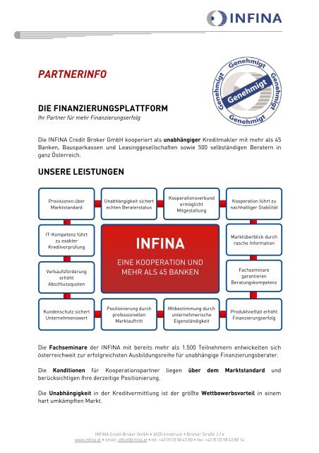 INFINA - finanzberaterforum.at