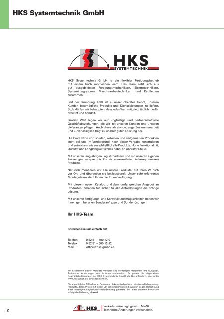 für interaktive Whiteboards - HKS - Systemtechnik GmbH