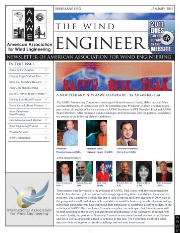 engineer - The American Association for Wind Engineering