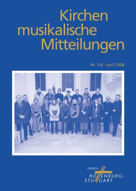 Kirchenmusikalische Mitteilungen Nr 124 - April 2008 - Amt fÃ¼r ...