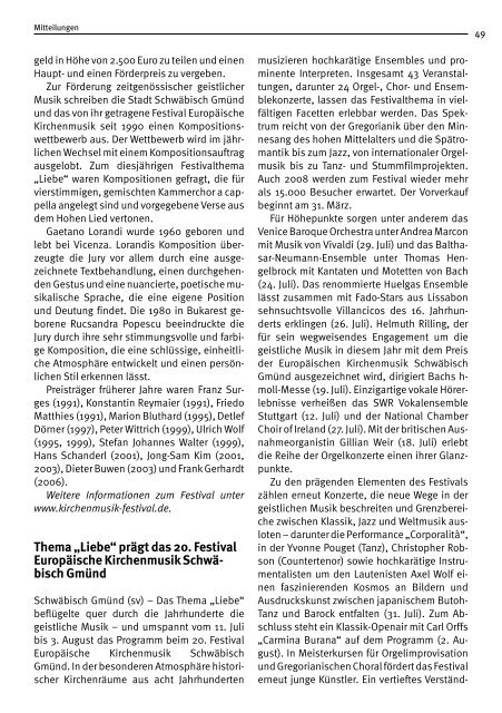 Kirchenmusikalische Mitteilungen Nr 124 - April 2008 - Amt fÃ¼r ...