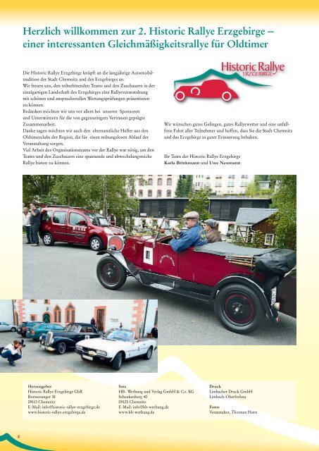 Fordern Sie unseren kostenlosen Katalog an! - Historic Rallye ...