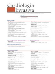 Corpo Editorial - Revista Brasileira de Cardiologia Invasiva