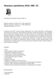 Osuszacz powietrza SIAL XRC 25 - Klimatyzacja.pl